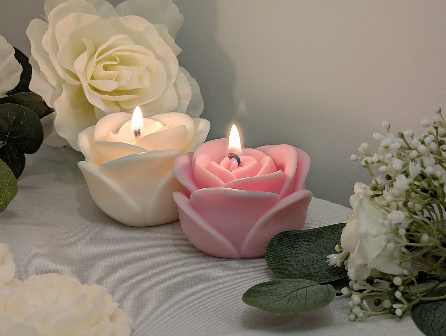Rose Candle
