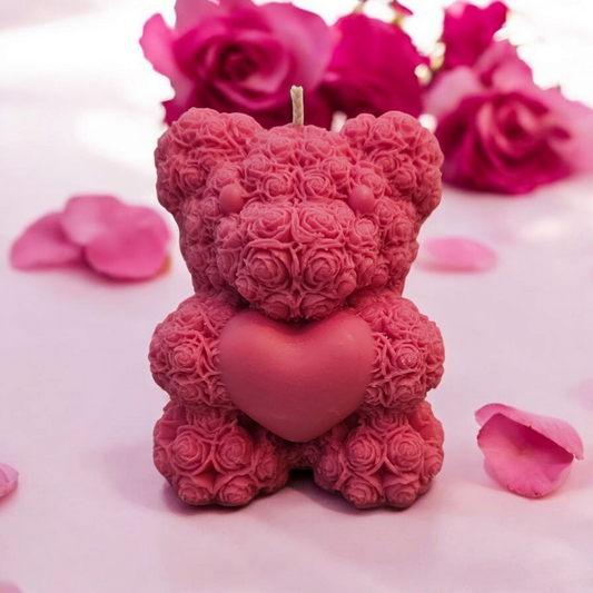 Plushy Bear Candle