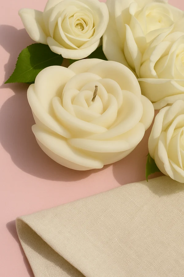 Rose Candle